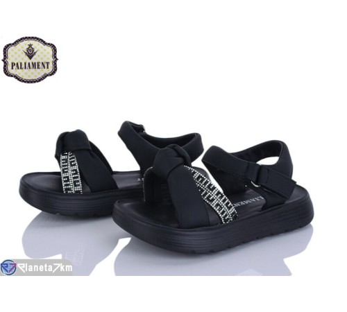 Дитячі босоніжки на весну/осінь (8 пар р.26-31) чорний  "PALIAMENT"