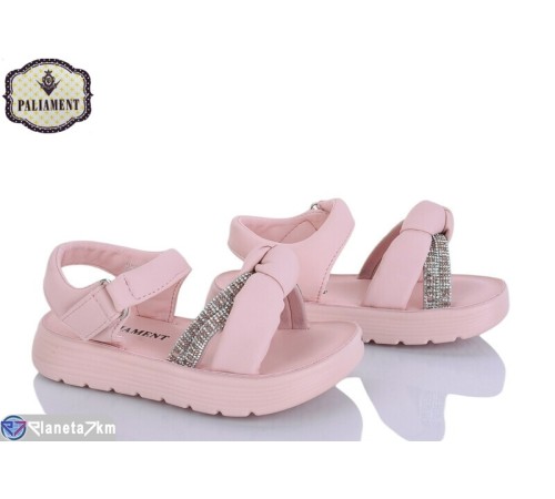 Дитячі босоніжки на весну/осінь (8 пар р.26-31) рожевий  "PALIAMENT"