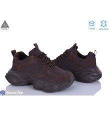 Кросівки жіночі на весну/осінь (8 пар р.36-41) коричневий  "STILLI Group"