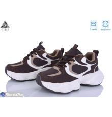 Кросівки жіночі на весну/осінь (8 пар р.36-41) коричневий  "STILLI Group"