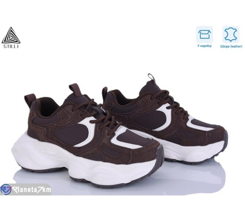 Кросівки жіночі на весну/осінь (8 пар р.36-41) коричневий  "STILLI Group"