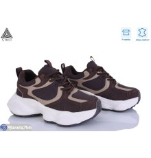 Кросівки жіночі на весну/осінь (8 пар р.36-41) коричневий  "STILLI Group"