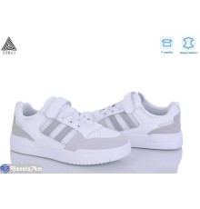 Дитячі кросівки на весну/осінь (8 пар р.32-37) білий  "STILUS"