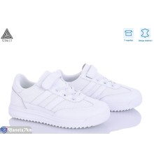 Дитячі кросівки на весну/осінь (8 пар р.32-37) білий  "STILUS"