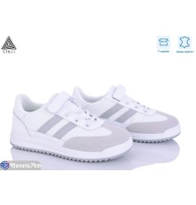 Дитячі кросівки на весну/осінь (8 пар р.32-37) білий  "STILUS"