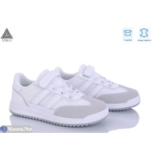 Дитячі кросівки на весну/осінь (8 пар р.32-37) білий  "STILUS"