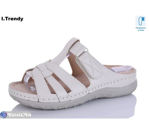 Шлепки жіночі на літо (8 пар р.37-42) бежевий  "Trendy"