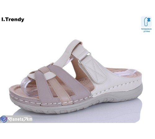 Шлепки жіночі на літо (8 пар р.37-42) бежевий  "Trendy"