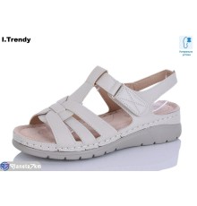 Босоніжки жіночі на літо (8 пар р.37-42) бежевий  "Trendy"