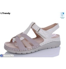 Босоніжки жіночі на літо (8 пар р.37-42) бежевий  "Trendy"