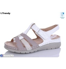 Босоніжки жіночі на літо (8 пар р.37-42) білий  "Trendy"