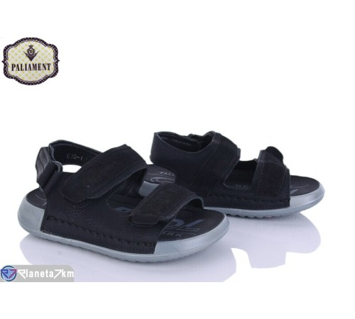 Сандалі дитячі на літо (8 пар р.26-31) чорний  "PALIAMENT"