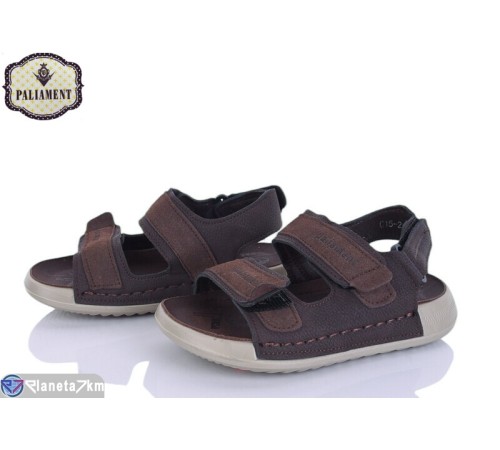 Сандалі дитячі на літо (8 пар р.26-31) коричневий  "PALIAMENT"