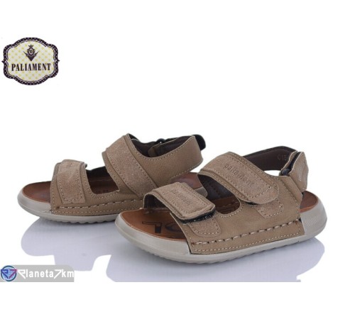 Сандалі дитячі на літо (8 пар р.26-31) хакі  "PALIAMENT"