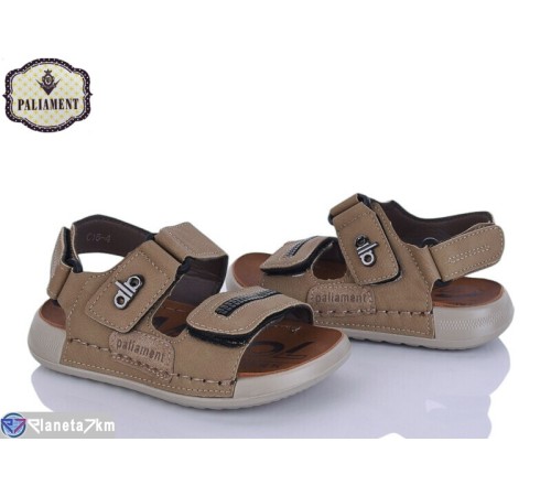 Сандалі дитячі на літо (8 пар р.26-31) хакі  "PALIAMENT"