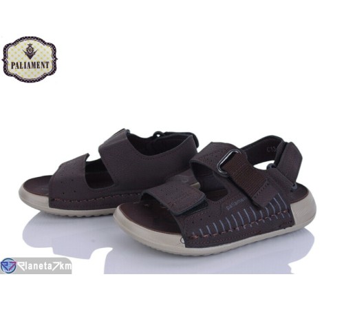 Сандалі дитячі на літо (8 пар р.26-31) коричневий  "PALIAMENT"