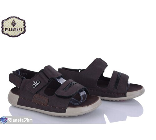 Сандалі дитячі на літо (8 пар р.32-37) коричневий  "PALIAMENT"