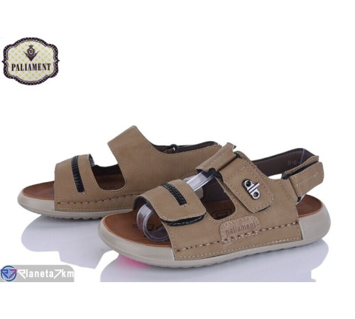 Сандалі дитячі на літо (8 пар р.32-37) хакі  "PALIAMENT"