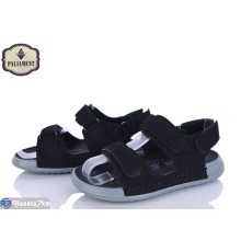Сандалі дитячі на літо (8 пар р.32-37) чорний  "PALIAMENT"