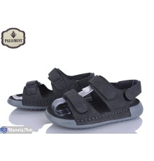 Сандалі дитячі на літо (8 пар р.32-37) сірий  "PALIAMENT"