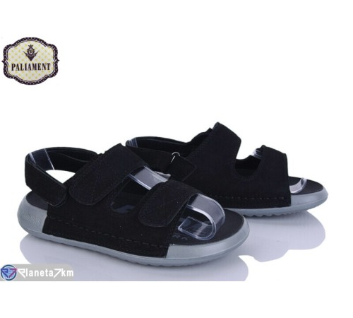 Сандалі дитячі на літо (8 пар р.32-37) чорний  "PALIAMENT"