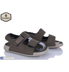 Сандалі дитячі на літо (8 пар р.32-37) зелений  "PALIAMENT"