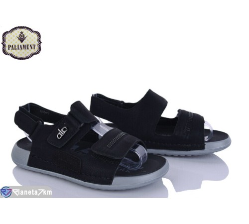 Сандалі дитячі на літо (8 пар р.36-41) чорний  "PALIAMENT"