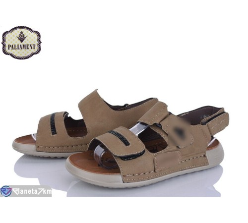 Сандалі дитячі на літо (8 пар р.36-41) хакі  "PALIAMENT"