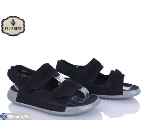 Сандалі дитячі на літо (8 пар р.36-41) чорний  "PALIAMENT"