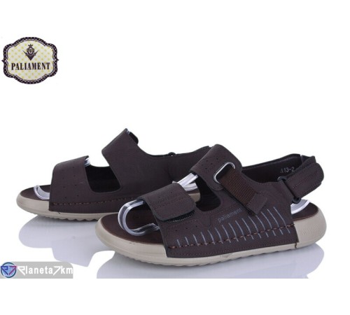 Сандалі дитячі на літо (8 пар р.36-41) коричневий  "PALIAMENT"