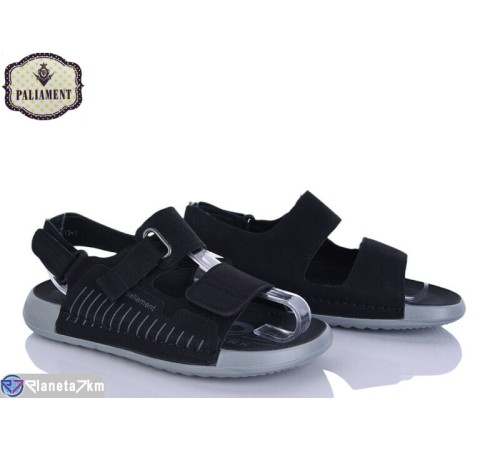 Сандалі дитячі на літо (8 пар р.36-41) чорний  "PALIAMENT"