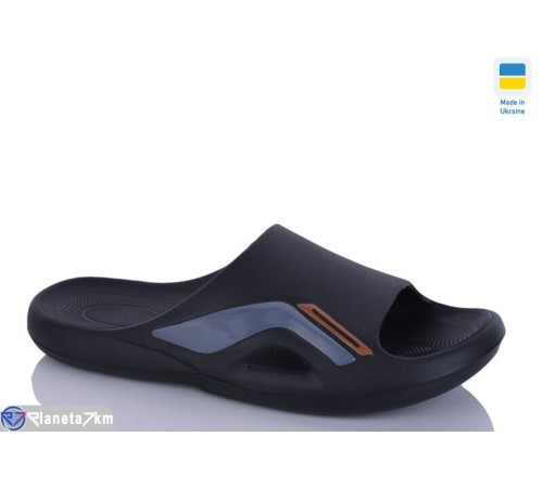 Шлепки чоловічі на літо (8 пар р.41-45) чорний  "MURMUR"