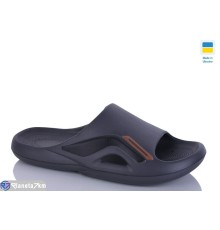 Шлепки чоловічі на літо (8 пар р.41-45) сірий  "MURMUR"