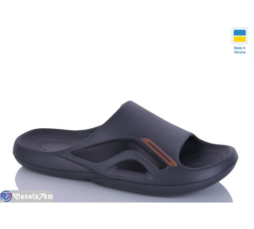 Шлепки чоловічі на літо (8 пар р.41-45) сірий  "MURMUR"