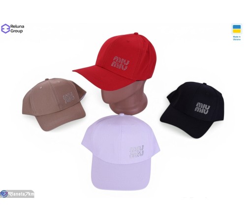 Кепка жіноча на літо (5 шт. р.сетка ) мікс  "Raluka"