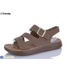 Босоніжки жіночі на літо (8 пар р.36-41) хакі  "Trendy"