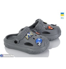 Кроки дитячі на літо (6 пар р.24-35) сірий  "LEO"