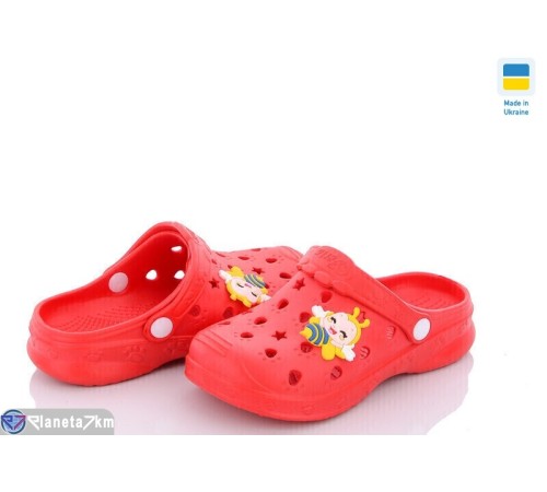 Кроки дитячі на літо (6 пар р.24-33) червоний  "LEO"