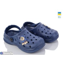 Кроки дитячі на літо (6 пар р.24-33) синій  "LEO"