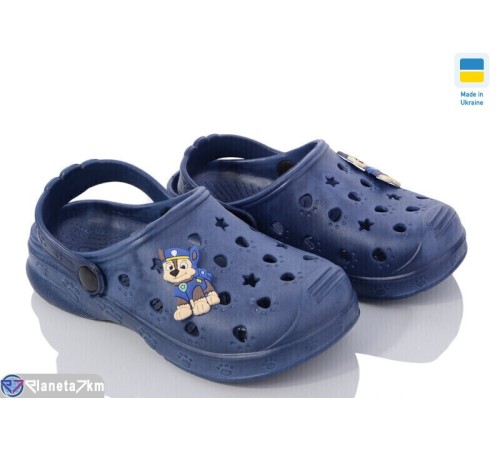 Кроки дитячі на літо (6 пар р.24-33) синій  "LEO"