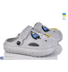 Кроки дитячі на літо (6 пар р.24-35) сірий  "LEO"