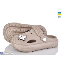 Кроки дитячі на літо (6 пар р.24-35) бежевий  "LEO"