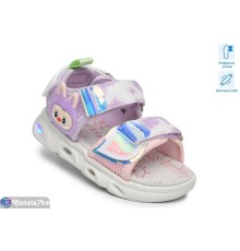 Дитячі босоніжки на літо (8 пар р.21-26) фіолетовий  "TOMMY"