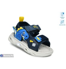 Сандалі дитячі на літо (8 пар р.21-26) синій  "TOMMY"