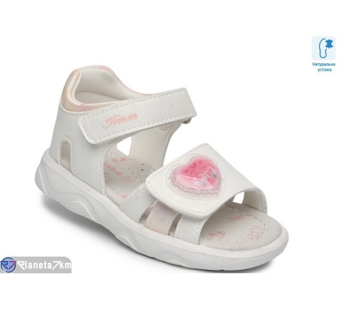 Дитячі босоніжки на літо (8 пар р.23-28) білий  "TOMMY"