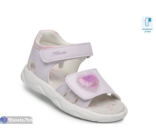 Дитячі босоніжки на літо (8 пар р.23-28) фіолетовий  "TOMMY"