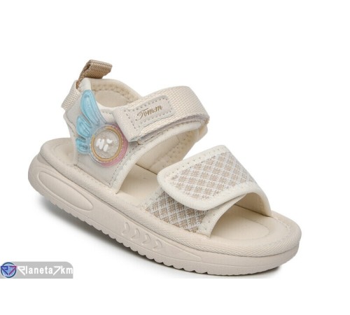 Дитячі босоніжки на літо (8 пар р.23-28) бежевий  "TOMMY"