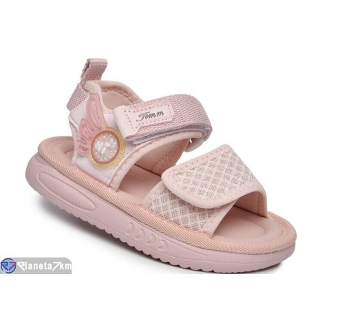 Дитячі босоніжки на літо (8 пар р.23-28) рожевий  "TOMMY"