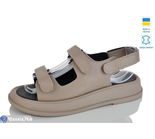 Босоніжки жіночі на літо (6 пар р.36-40) коричневий  "Marmilad"