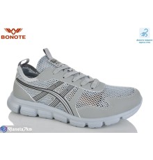 Кросівки чоловічі на літо (8 пар р.41-46) сірий  "Bonote"